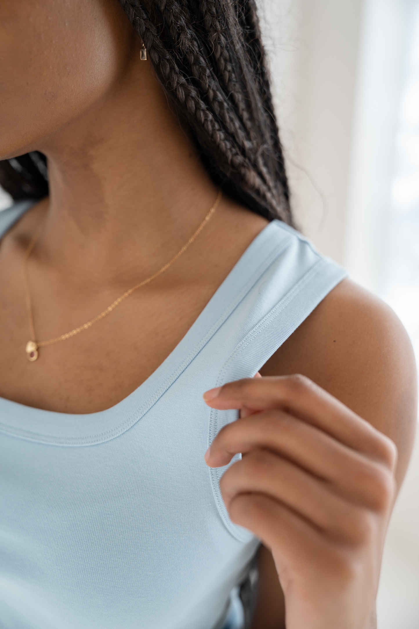 Light Blue Accessible Tank