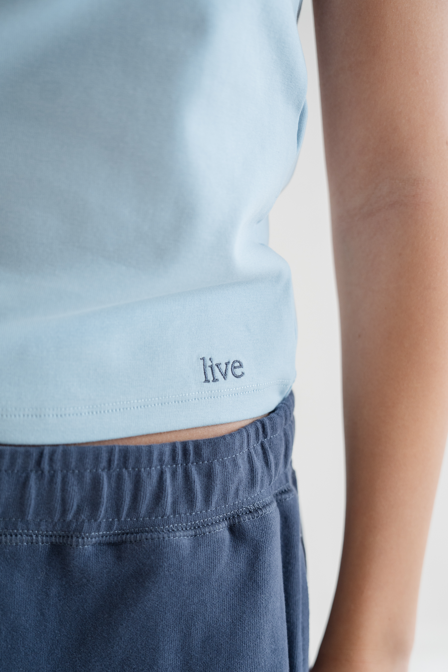 Light Blue Accessible Tank