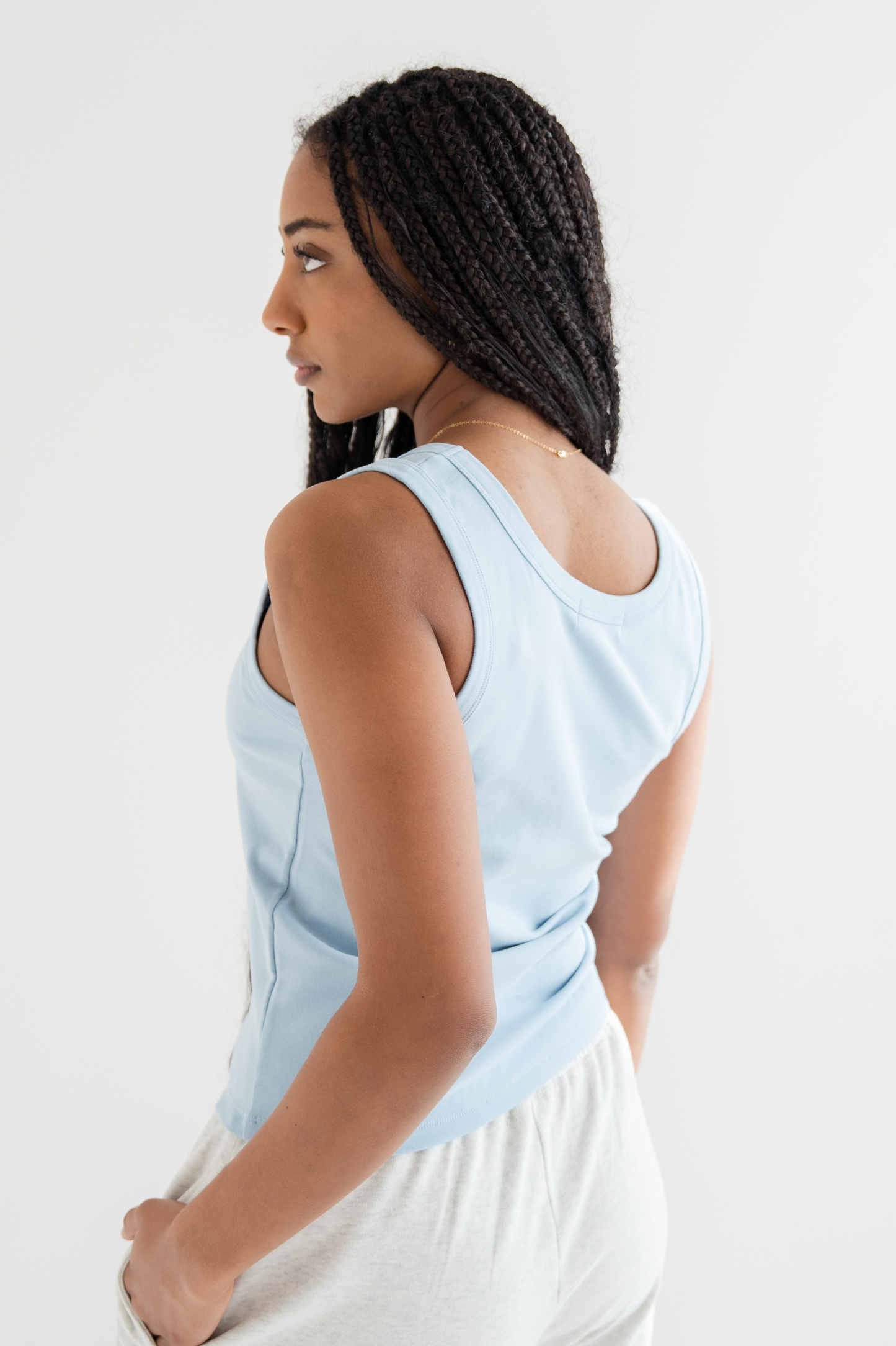 Light Blue Accessible Tank