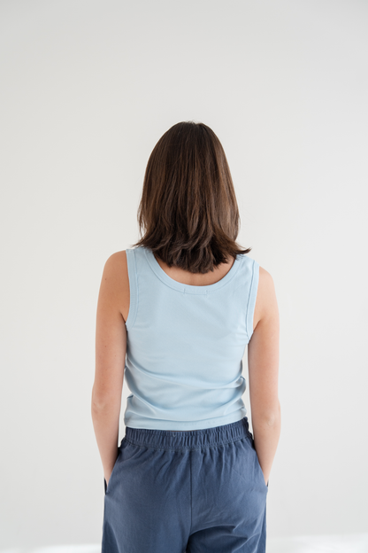 Light Blue Accessible Tank